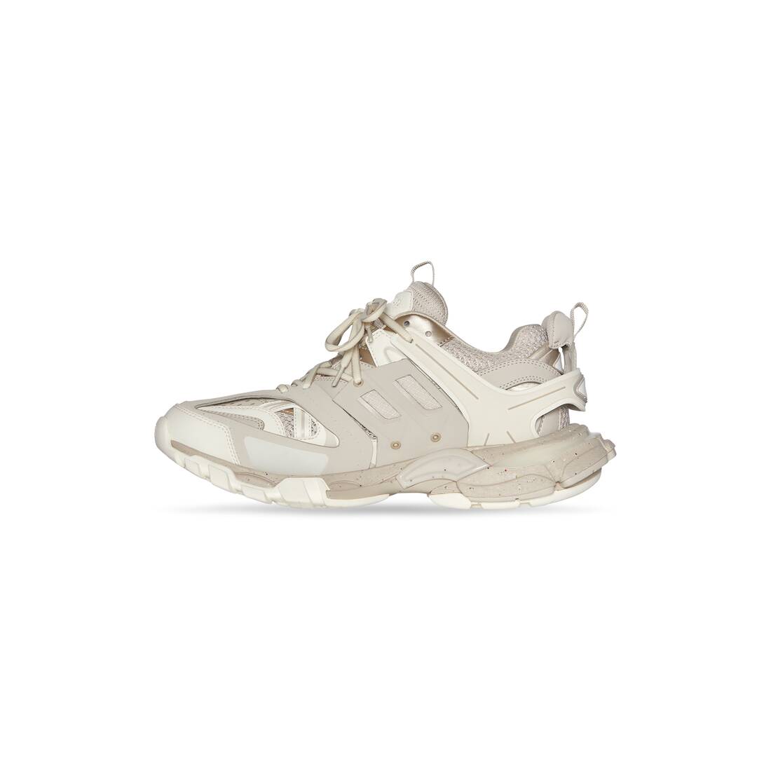 Men’s Track Sneaker Recycled Sole in Beige - Image 4